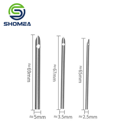 SHOMEA Custom Thin Wall rectangle Stainless Steel tufting gun punch needle