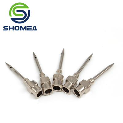SHOMEA Custom 12G 14G 16G Stainless Steel sideport needle with pencil point tip