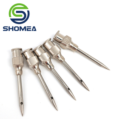 SHOMEA Custom 12G 14G 16G Stainless Steel sideport needle with pencil point tip