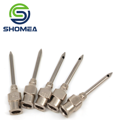 SHOMEA Custom 14G 18G Stainless Steel sideport needle with round end pencil point tip