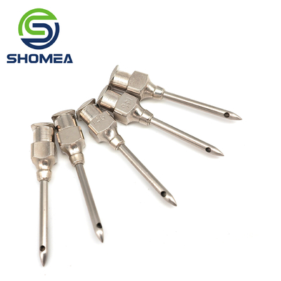 SHOMEA Custom 14G 18G Stainless Steel sideport needle with round end pencil point tip