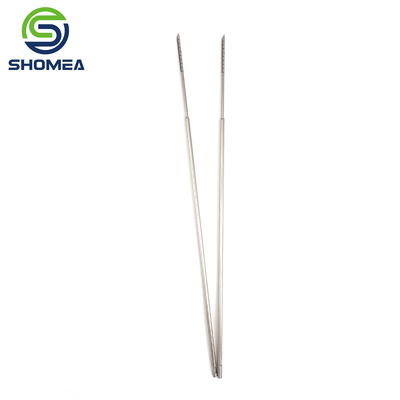 SHOMEA Custom stainless steel sucture needle with cut slot