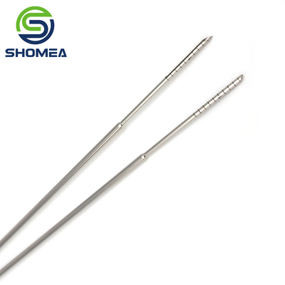 SHOMEA Custom stainless steel sucture needle with cut slot