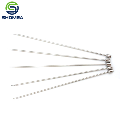 SHOMEA Custom 304/ 316 Stainless steel single bevel end needle with luer lock