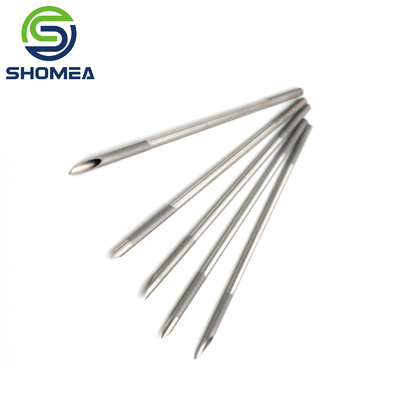 SHOMEA Custom 14G 15G 16G stainless steel back cut needle with sandblasting
