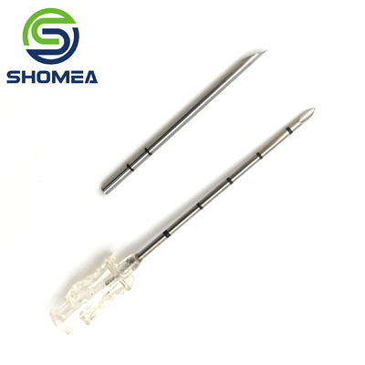 SHOMEA Custom 14G 15G 16G stainless steel back cut needle with sandblasting