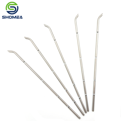 SHOMEA Custom 304/ 316 Stainless steel ENT bent tube with cut slot