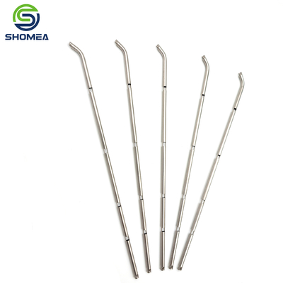 SHOMEA Custom 304/ 316 Stainless steel ENT bent tube with cut slot
