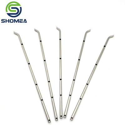 SHOMEA Custom 304/ 316 Stainless steel ENT bent tube with cut slot