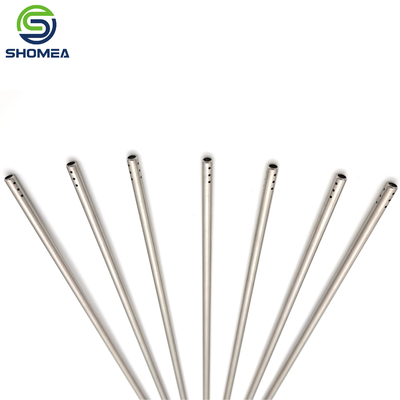 SHOMEA Custom 304/ 316 Stainless steel long suction tube with drilling hole