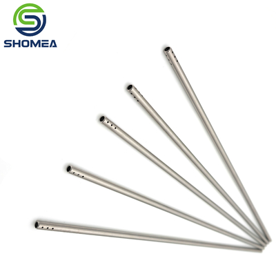 SHOMEA Custom 304/ 316 Stainless steel long suction tube with drilling hole