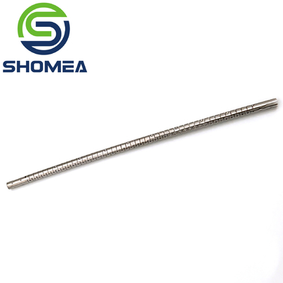 SHOMEA Customized Stainless Steel  Laser Cutting Flexible snake bone tube