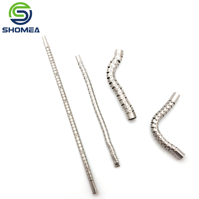 SHOMEA Customized Stainless Steel  Laser Cutting Flexible Endoscopic tube