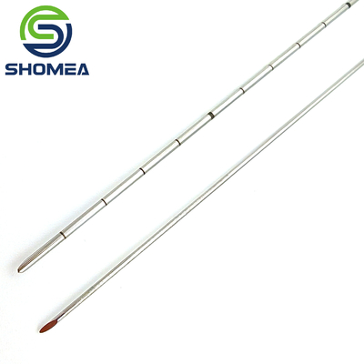 SHOMEA Custom 304 /316  Stianless Steel Quincke point tip trocar needle with laser marking