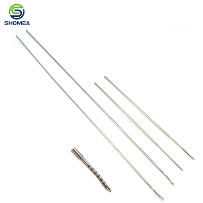 SHOMEA Custom 17G Stainless Steel Meniscus repair needle with slot