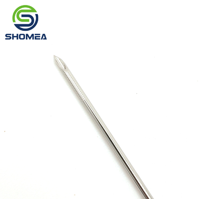 SHOMEA Custom 17G*35cm  Single Lumen Oocyte Aspiration Needle with Dimple development