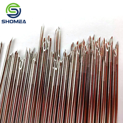 SHOMEA Custom 17G*35cm  Single Lumen Oocyte Aspiration Needle with Dimple development