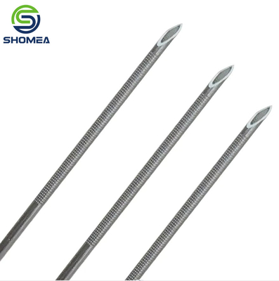 SHOMEA Custom 17G*35cm  Single Lumen Oocyte Aspiration Needle with Dimple development
