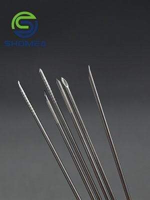 SHOMEA Customized 11G-28G Lancet Tip Needle with Dimple Dot