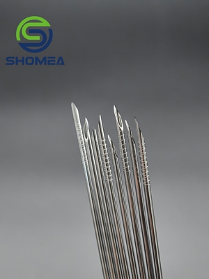 SHOMEA Customized 11G-28G Lancet Tip Needle with Dimple Dot