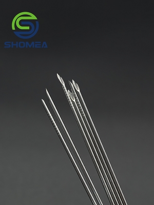 SHOMEA Customized 11G-28G Lancet Tip Needle with Dimple Dot